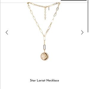 CURATUER Melinda Maria Star Lariat Necklace